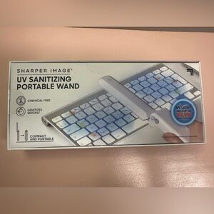 NEW in box! sharper image UV sanitizing portable wand